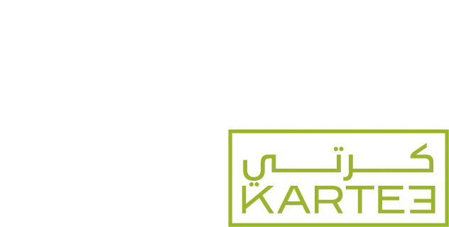 Comparison of KARTEE's original identity and its evolved bilingual brand